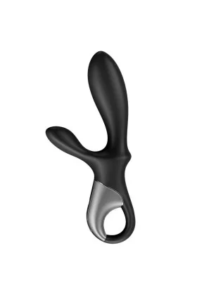 Heat Climax+ Anal Vibrator App Schwarz von Satisfyer Connect