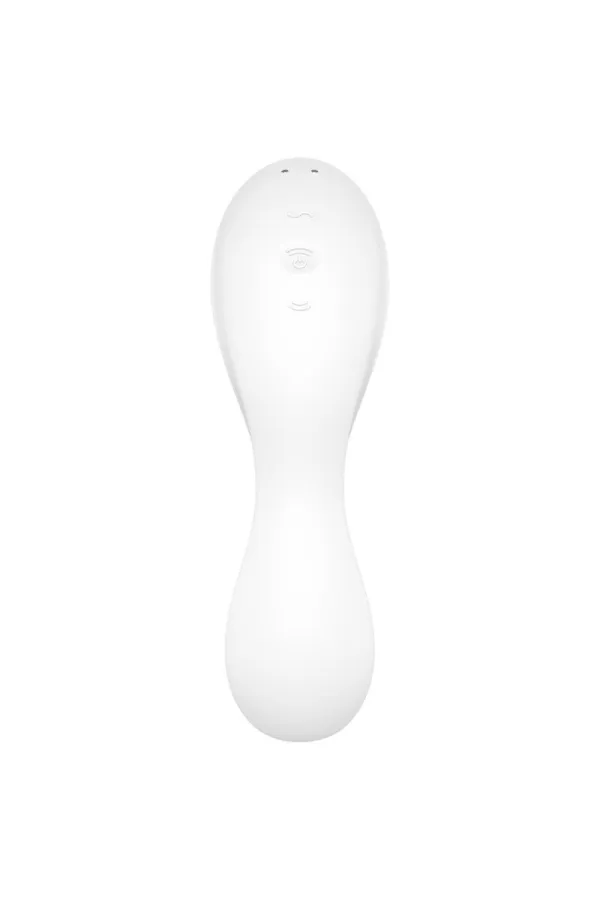 Curvy Trinity 5 Air Pulse Stimulator & Vibrator Weiss von Satisfyer Connect kaufen - Fesselliebe