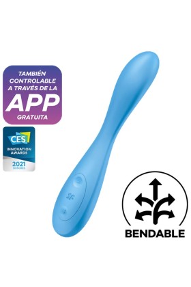 G-Spot Flex 4+ Multi Vibrator App Blau von Satisfyer Connect kaufen | Fesselliebe