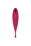 Twirling Pro+ Air Pulse Stimulator & Vibrator Rot von Satisfyer Connect kaufen - Fesselliebe