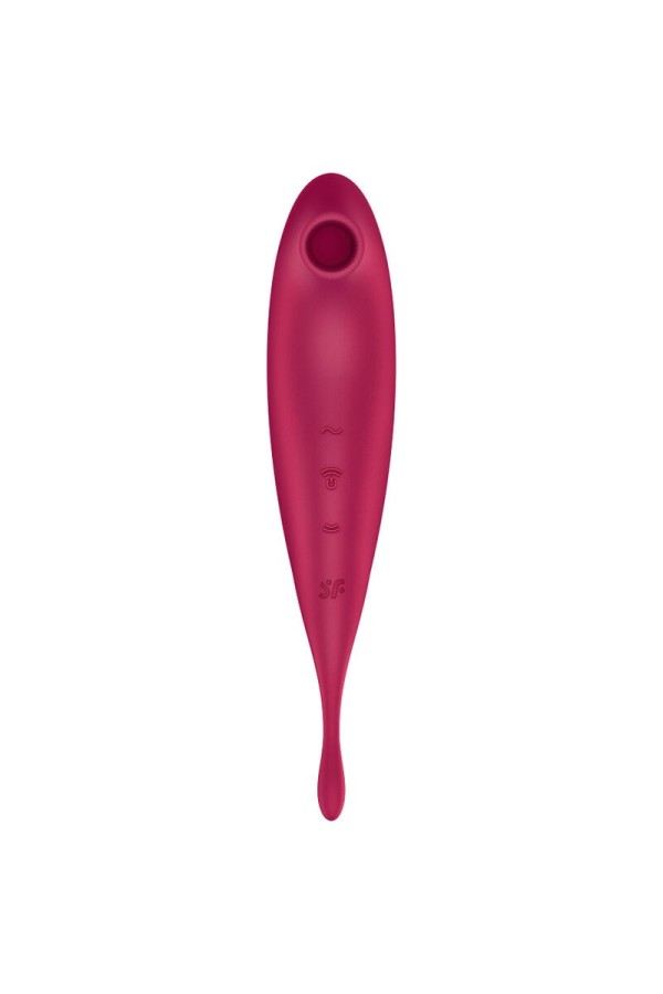 Twirling Pro+ Air Pulse Stimulator & Vibrator App Rot von Satisfyer Connect kaufen | Fesselliebe