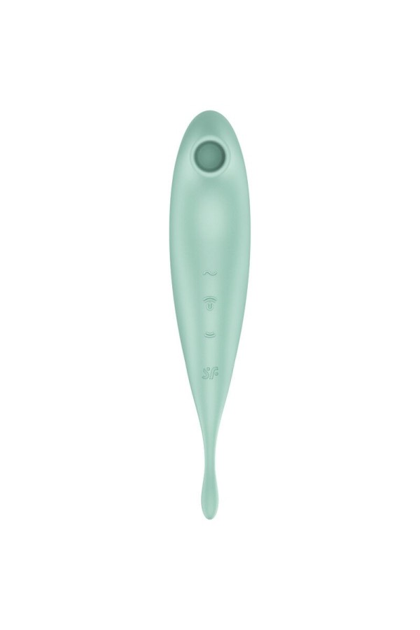 Twirling Pro+ Air Pulse Stimulator & Vibrator App Grün von Satisfyer Connect kaufen | Fesselliebe