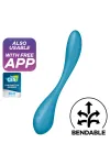 G-Spot Flex 5 Multi Vibrator - Blau von Satisfyer Vibrator kaufen - Fesselliebe