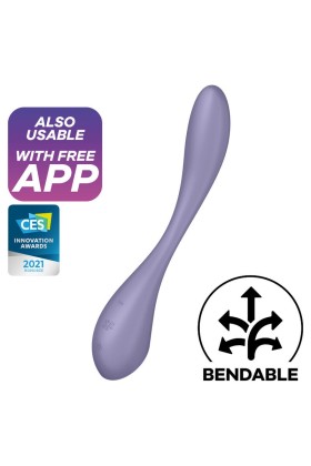 G-Spot Flex 5 Multi Vibrator Lila von Satisfyer Vibrator kaufen | Fesselliebe