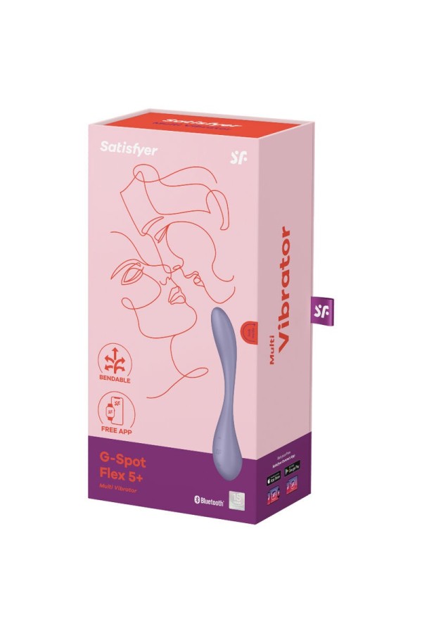 G-Spot Flex 5 Multi Vibrator Lila von Satisfyer Vibrator kaufen | Fesselliebe