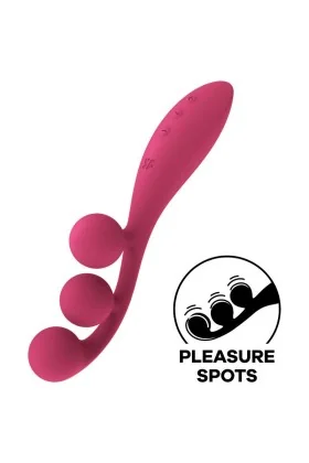 Tri Ball 1 Multivibrator Rot von Satisfyer Vibrator