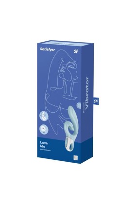 Love Me Rabbit Vibration Blau von Satisfyer Vibrator kaufen | Fesselliebe