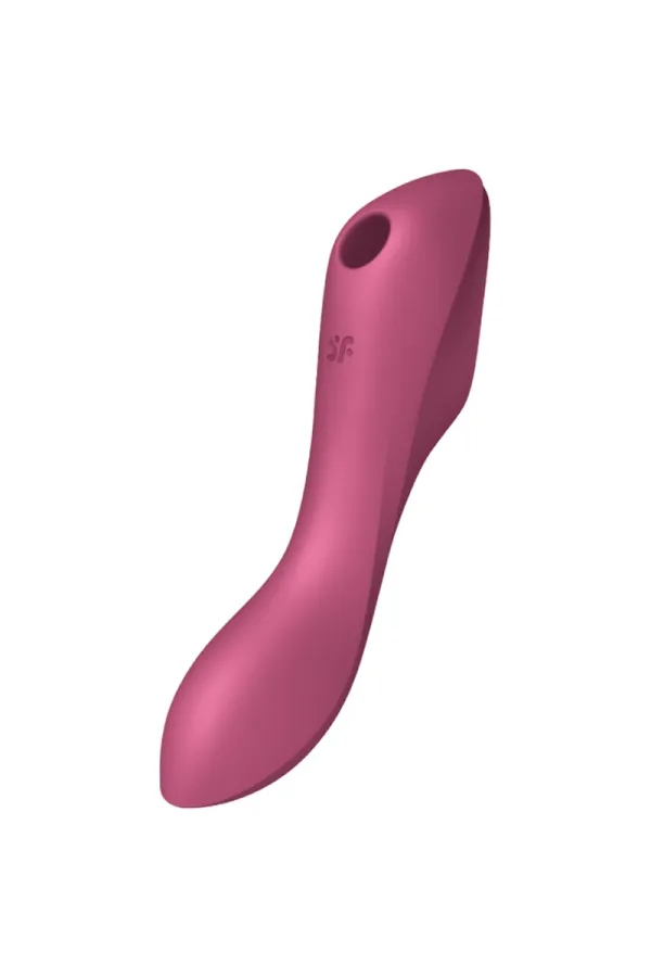 Curvy Trinity 3 Air Pulse Vibrator - Rot von Satisfyer Air Pulse kaufen - Fesselliebe