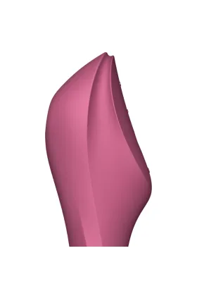 Curvy Trinity 3 Air Pulse Vibrator Rot von Satisfyer Air Pulse