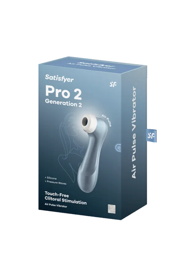 Pro 2 Stimulator - Blau von Satisfyer Air Pulse kaufen - Fesselliebe