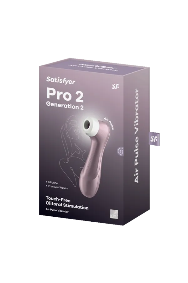 Pro 2 Stimulator - Violett von Satisfyer Air Pulse kaufen - Fesselliebe