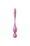 Love Birds Vibrierende Kegel-Kugeln Rosa von Satisfyer Balls