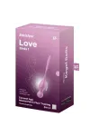 Love Birds Vibrierende Kegel-Kugeln Rosa von Satisfyer Balls