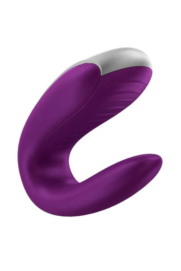 Double Fun Partner Vibrator - Lila von Satisfyer Connect kaufen - Fesselliebe