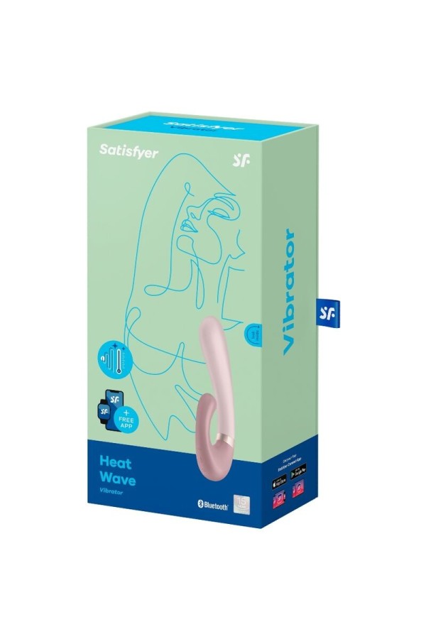 Heat Wave Vibrator App Rosa von Satisfyer Connect kaufen | Fesselliebe