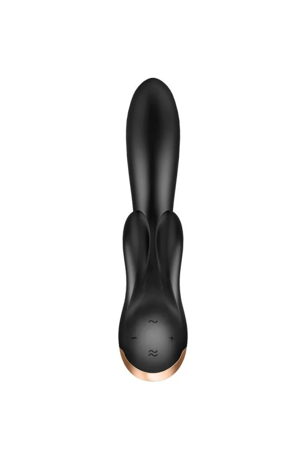 Double Flex Vibrator - Schwarz von Satisfyer Connect kaufen - Fesselliebe