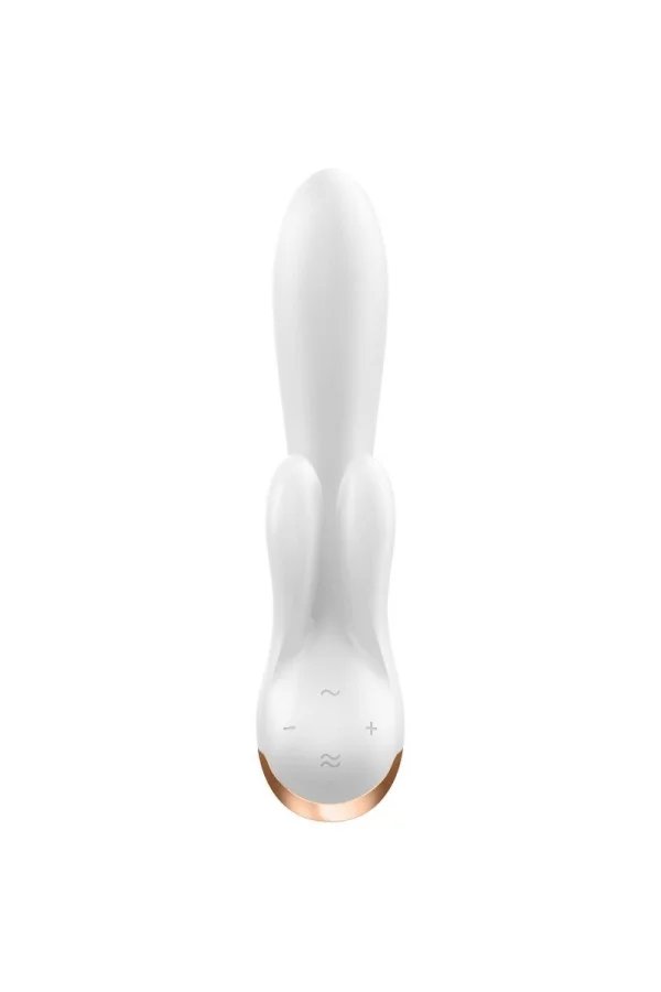 Double Flex Vibrator - Weiss von Satisfyer Connect kaufen - Fesselliebe