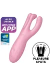 Threesome 4 Vibrator - Rosa von Satisfyer Connect kaufen - Fesselliebe