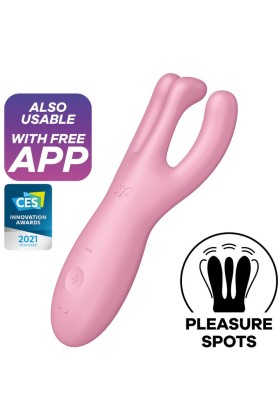 Threesome 4 Vibratorapp Rosa von Satisfyer Connect kaufen | Fesselliebe