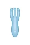 Thressome 4 Vibrator - Blau von Satisfyer Connect kaufen - Fesselliebe