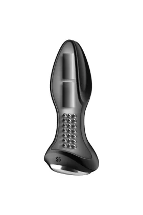 Rotator Plug 2+ Vibrierende Plugapp Schwarz von Satisfyer Connect