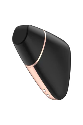 Love Triangle Stimulator & Vibrator Schwarz von Satisfyer Connect