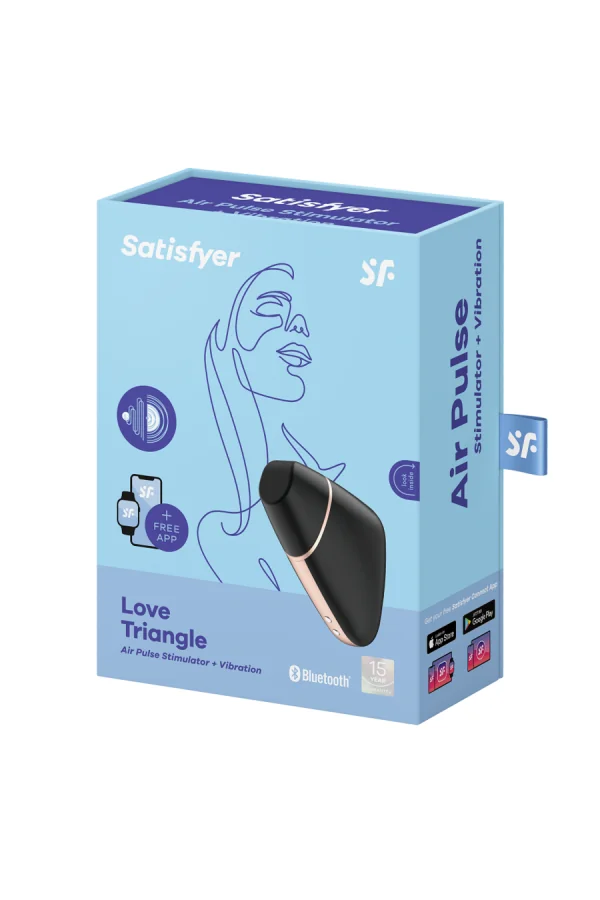 Liebendes Dreieck Schwarz von Satisfyer Connect kaufen - Fesselliebe