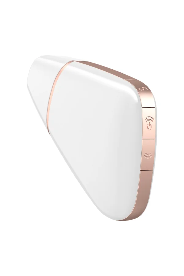 Liebendes Dreieck Weiss / Gold von Satisfyer Connect kaufen - Fesselliebe