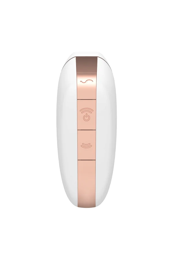 Liebendes Dreieck Weiss / Gold von Satisfyer Connect kaufen - Fesselliebe