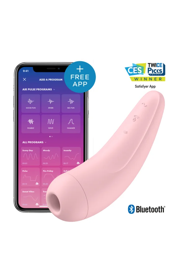 Curvy 2+ Rosa von Satisfyer Connect kaufen - Fesselliebe