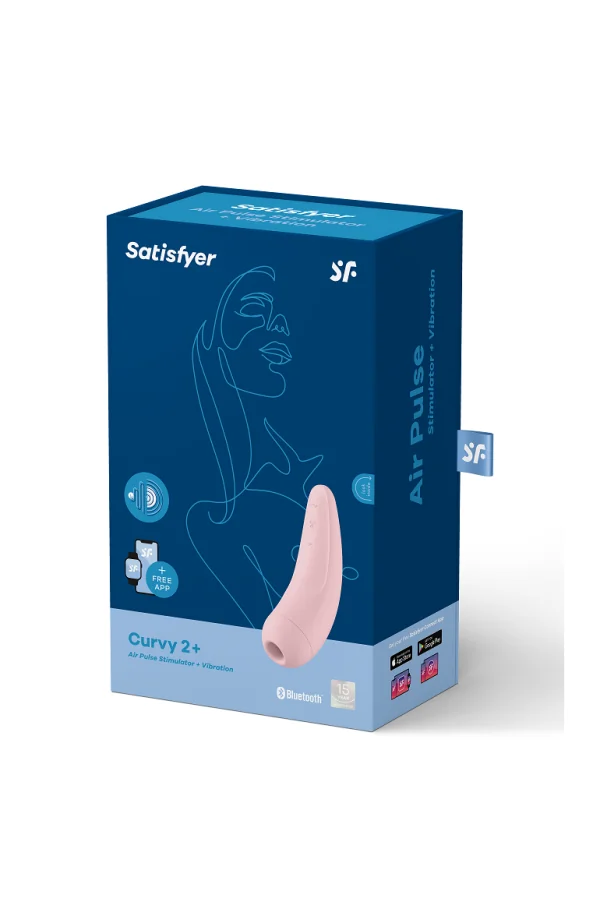 Curvy 2+ Rosa von Satisfyer Connect kaufen - Fesselliebe