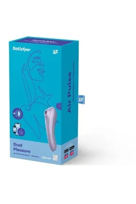 Dual Pleasure Air Pulse Vibrator Mauve von Satisfyer Connect