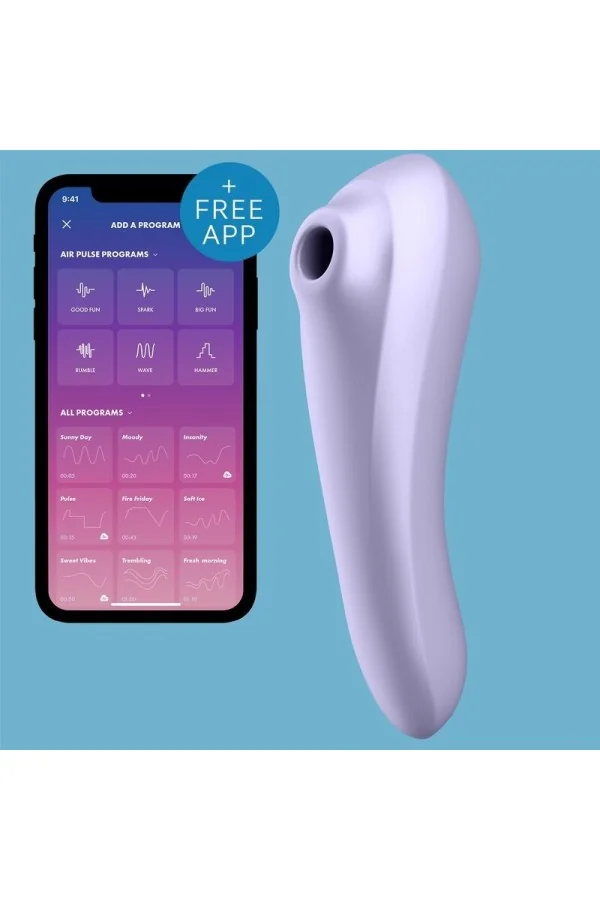 Dual Pleasure Air Pulse Malva von Satisfyer Connect kaufen - Fesselliebe