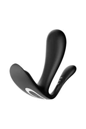 Top Secret + Vibrator Schwarz von Satisfyer Vibrator