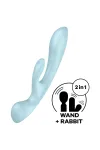 Triple Oh Hybrid Vibration - Blau von Satisfyer Vibrator kaufen - Fesselliebe