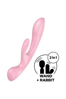 Triple Oh Hybrid Vibration Rosa von Satisfyer Vibrator kaufen | Fesselliebe