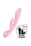 Triple Oh Hybrid Vibration - Pink von Satisfyer Vibrator kaufen - Fesselliebe