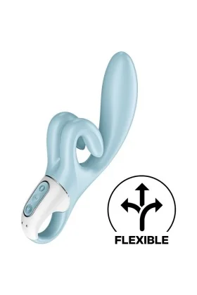 Touch Me Rabbit Vibration Blau von Satisfyer Vibrator