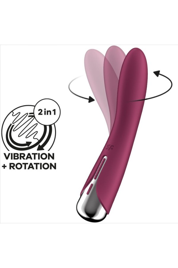 Spinning Vibe 1 G-Spot Rotator Vibrator Rot von Satisfyer Vibrator kaufen | Fesselliebe