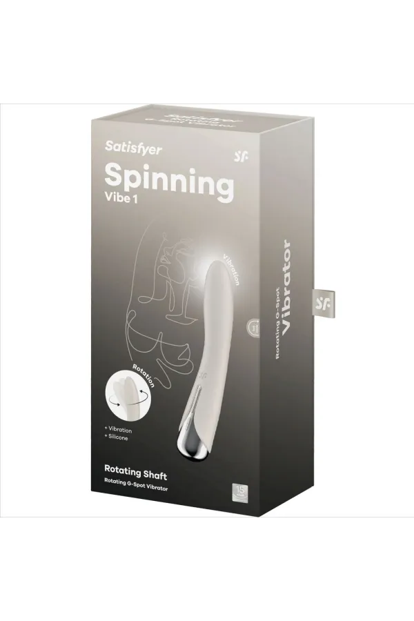 Spinning Vibe 1 G-Spot Beige Rotator Vibrator von Satisfyer Vibrator kaufen - Fesselliebe