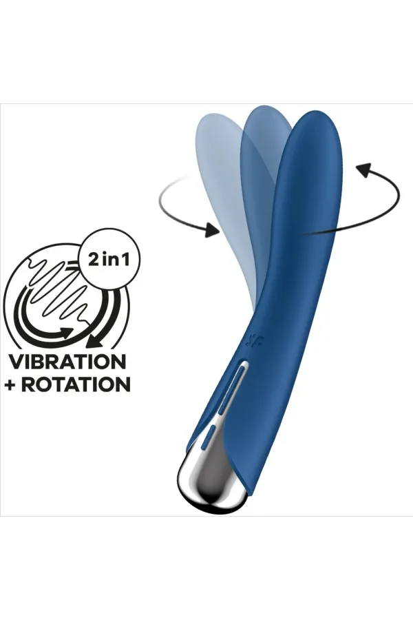 Spinning Vibe 1 G-Spot Blauer Rotator Vibrator von Satisfyer Vibrator kaufen - Fesselliebe