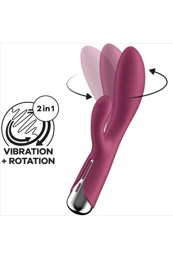 SATISFYER - SPINNING RABBIT 1 STIMULATION DER KLITORIS UND DES ROTEN G-PUNKTS kaufen - Fesselliebe