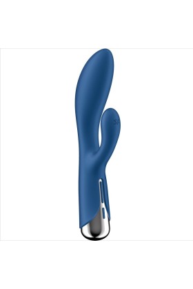 Spinning Rabbit 1 Klitoris und G-Spot Stimulation Blau von Satisfyer Vibrator kaufen | Fesselliebe