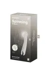 Spinning G-Sport 1 Rotator Vibrator Beige von Satisfyer Vibrator