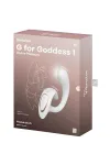 G For Goddess 1 Rabbit Vibrator Weiss von Satisfyer Vibrator