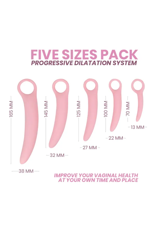 Silikon Dilator 5-Tlg. (13,18€ / Stck.) von Intimichic kaufen - Fesselliebe