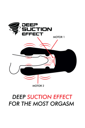 Dameron Saug- und Vibrations-Masturbator von Jamyjob kaufen | Fesselliebe