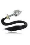 Pony Haar Anal Plug Schwarz 8.89cm von Metal Hard kaufen - Fesselliebe