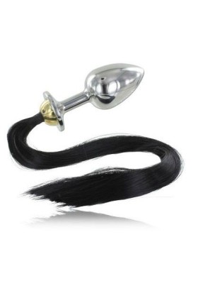 Analstecker aus Stahl mit Schwanz 8,89 cm von Metal Hard kaufen | Fesselliebe