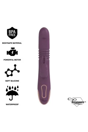 Bastian Rabbit Up & Down, Rotator & Vibrator Kompatibel mit Watchme Wireless Technology von Treasure